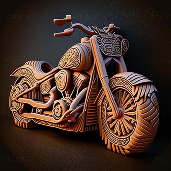 3D model Harley Davidson Fat Boy Special (STL)